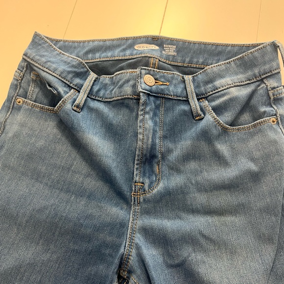 Old navy blue jeans - Picture 2 of 5
